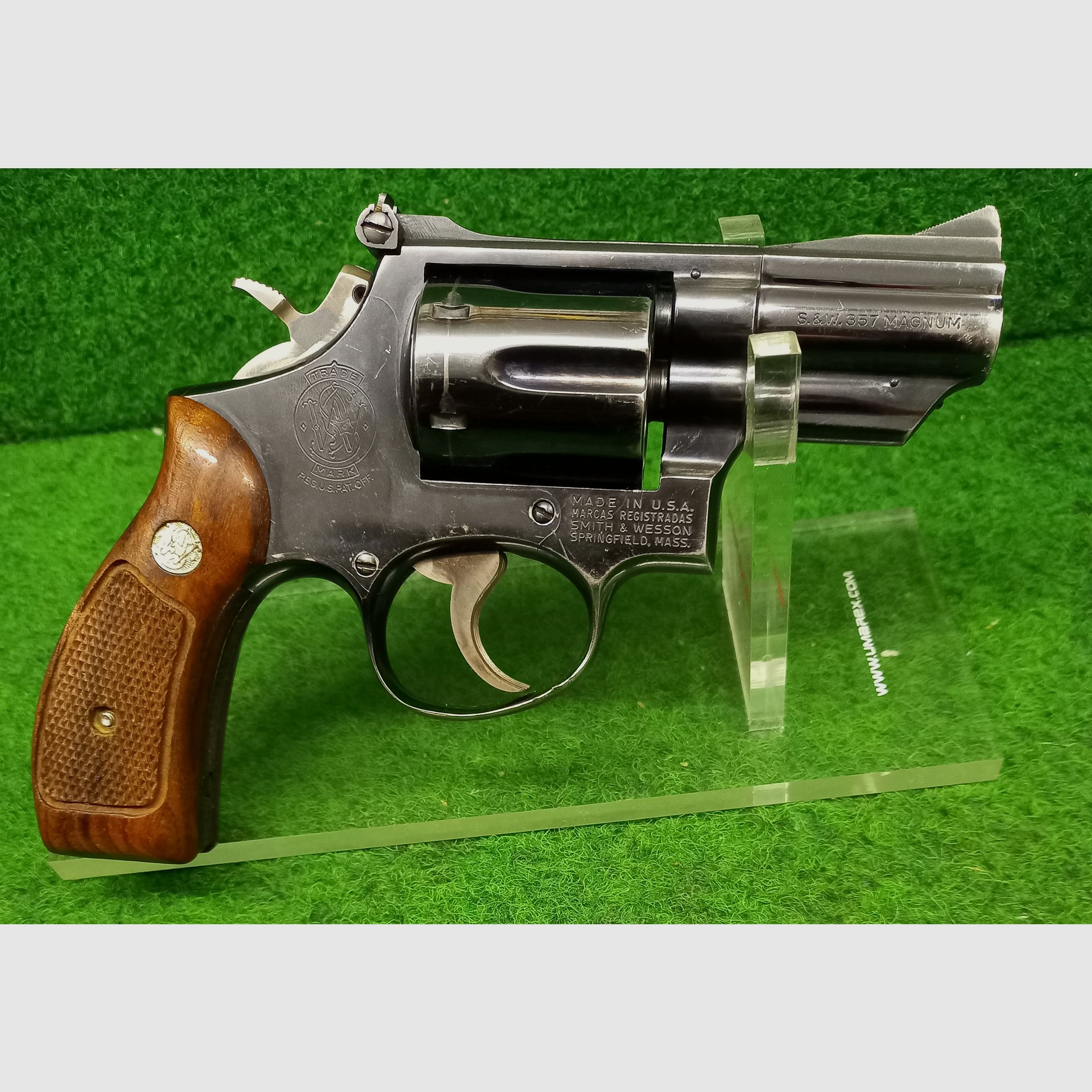 S&W Revolver Kaliber 357Mag der Hamburger Polizei. 