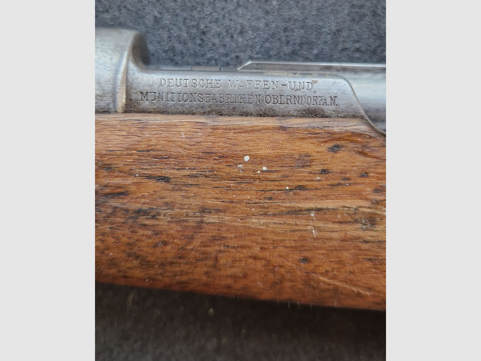 Originales K98  Mod 1908 Hersteller Oberndorf Salut Umbau BKA 89