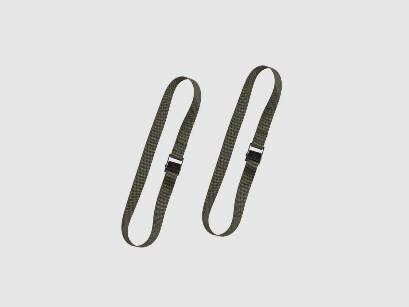 Savotta pack straps cam buckle, 2 pcs, 80 cm, green