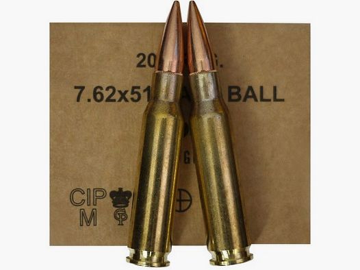 Munitions .308 Win FMJ Match 147gr GGG x20