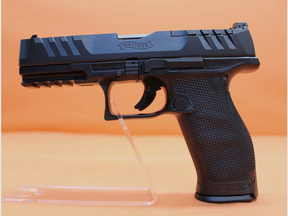 Walther Ha.Pistool 9mmLuger Walther PDP Volledige Maat 4,5" Polygonloop/ Optiek Klaar/ (9mmPara/9x19)