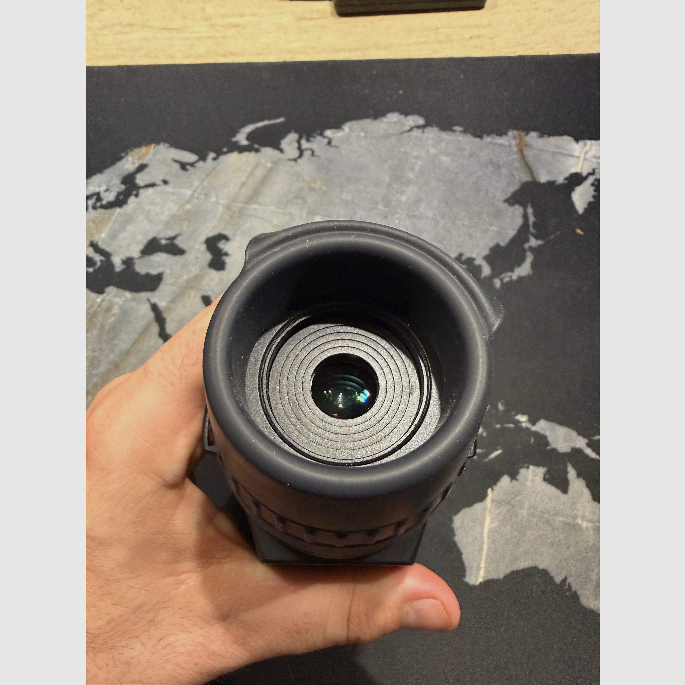 Wärmebildkamera (Leica View) plus Nachsatzgerät (Sytong HT66) im Koffer inkl Akku für das Nachsatzgerät und Ladekabeln
