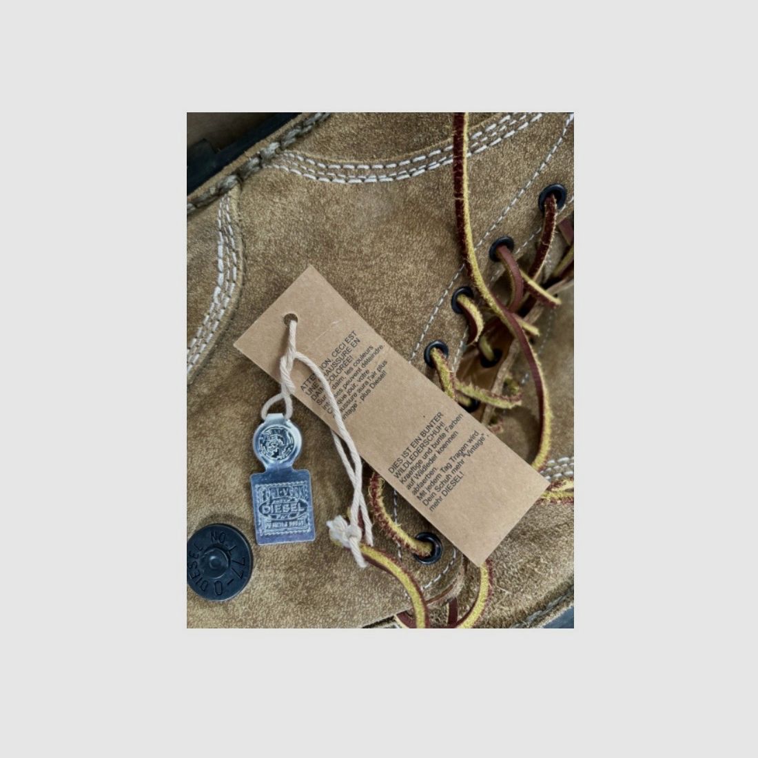 Botas Safari de DIESEL Talla 44 Hechas en Italia