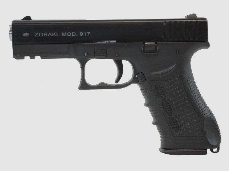 Zoraki 917 Negro, 17 disparos