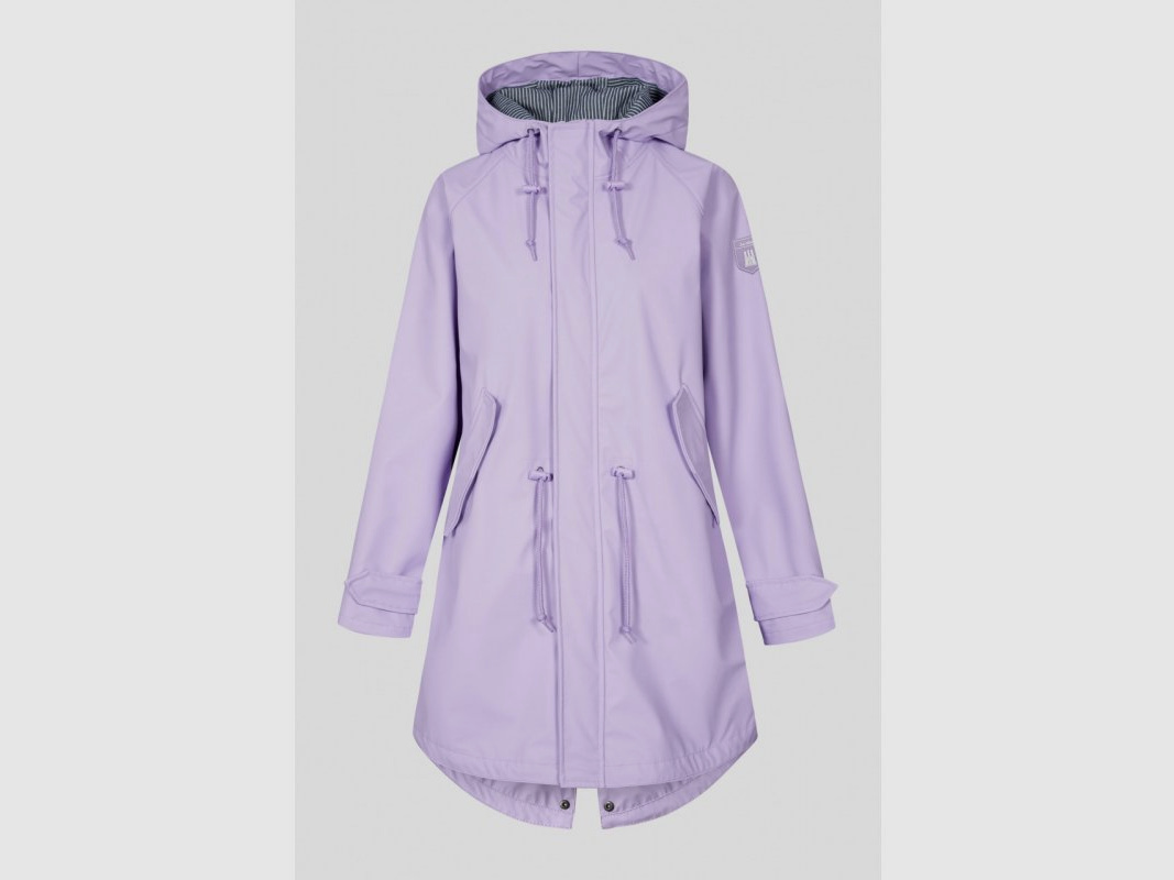 Derbe Damen Regenmantel Friese Traveby Fisher Violett 38