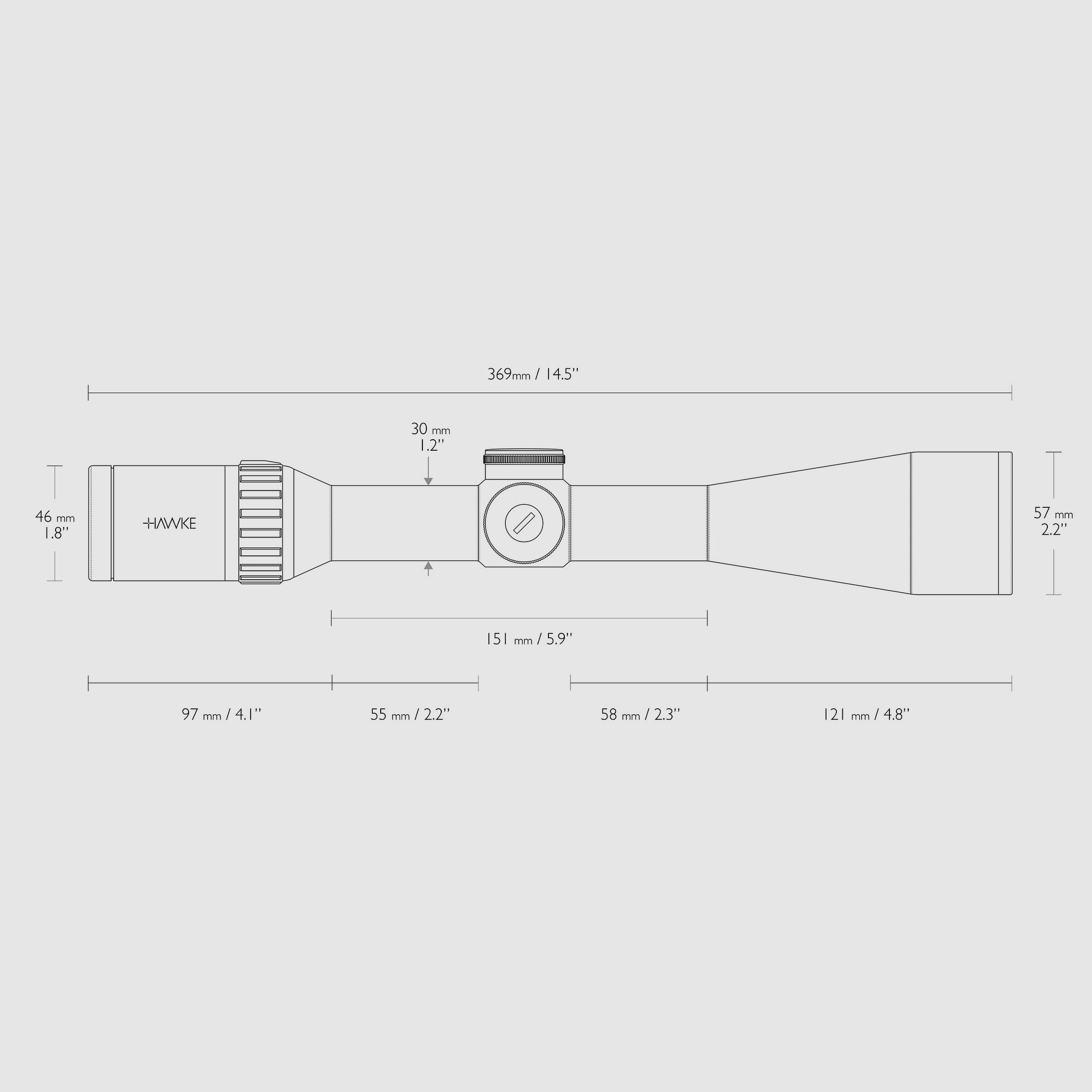 HAWKE 16360 ENDURANCE 30 WA SF 6-24x50 LR DOT ABSEHEN