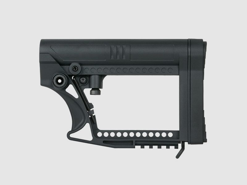 Schulterstütze für M 4 / AR 15 Modelle in Schwarz