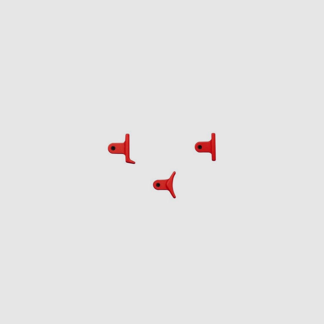 3 trekker schoenen rood Calvin Elite