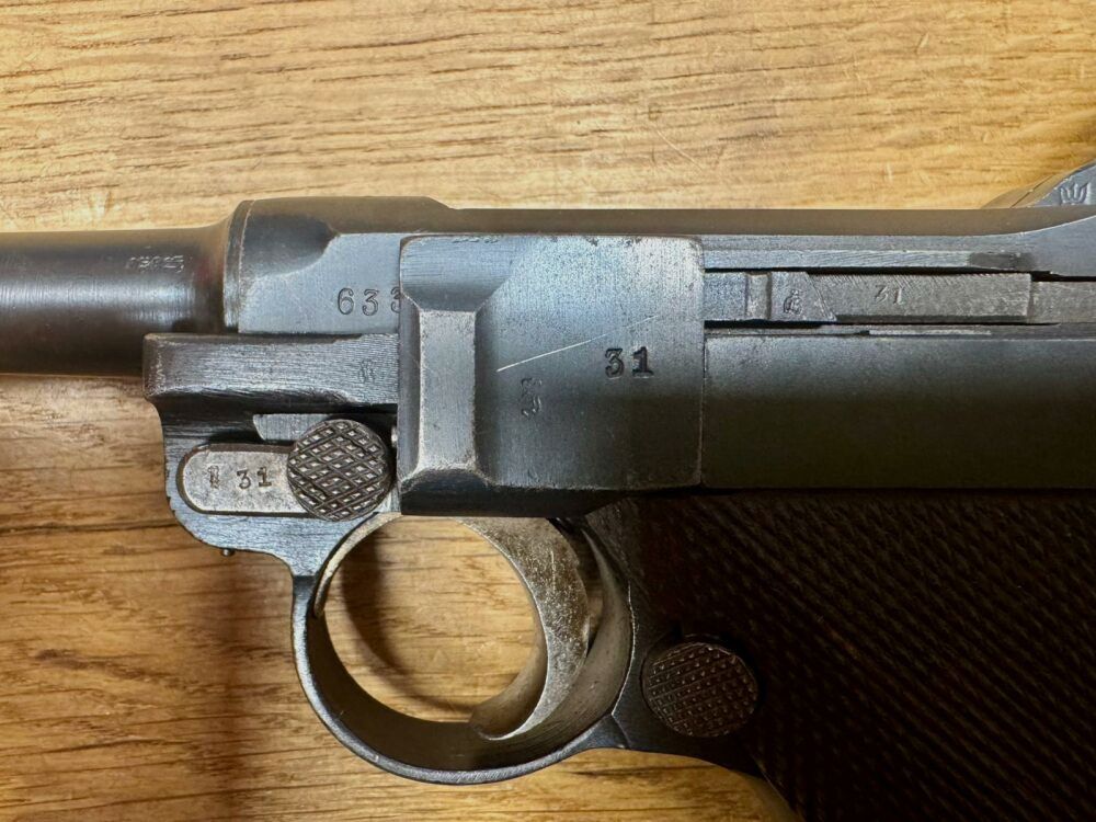 Erfurt 1918 Mauser P08 08