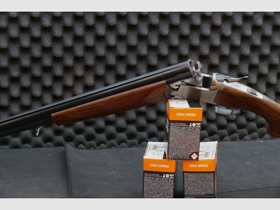 Bockdoppelflinte Sauer-Franchi – Favorit – 12/70 – verstärkter Beschuss (256)