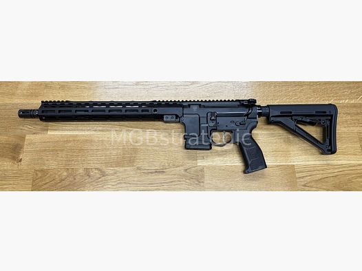 WBP PIASR - rifle semiautomático .223Rem - tipo AR-15 AR15 14,5" - para titulares de licencia de caza anual - 1/8 de torsión - gatillo Match Triggertech Duty de un solo nivel