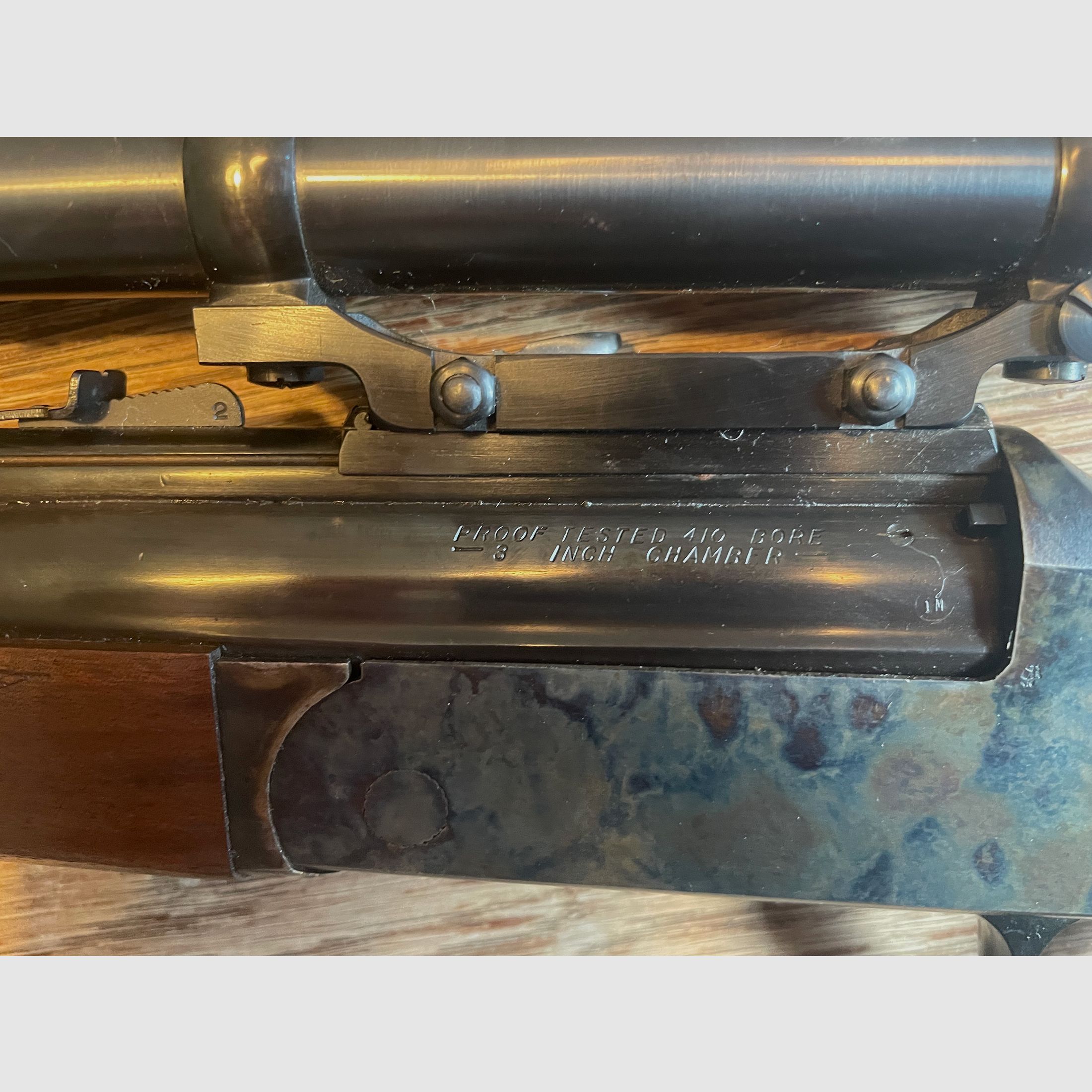 Fusil à deux coups rare
