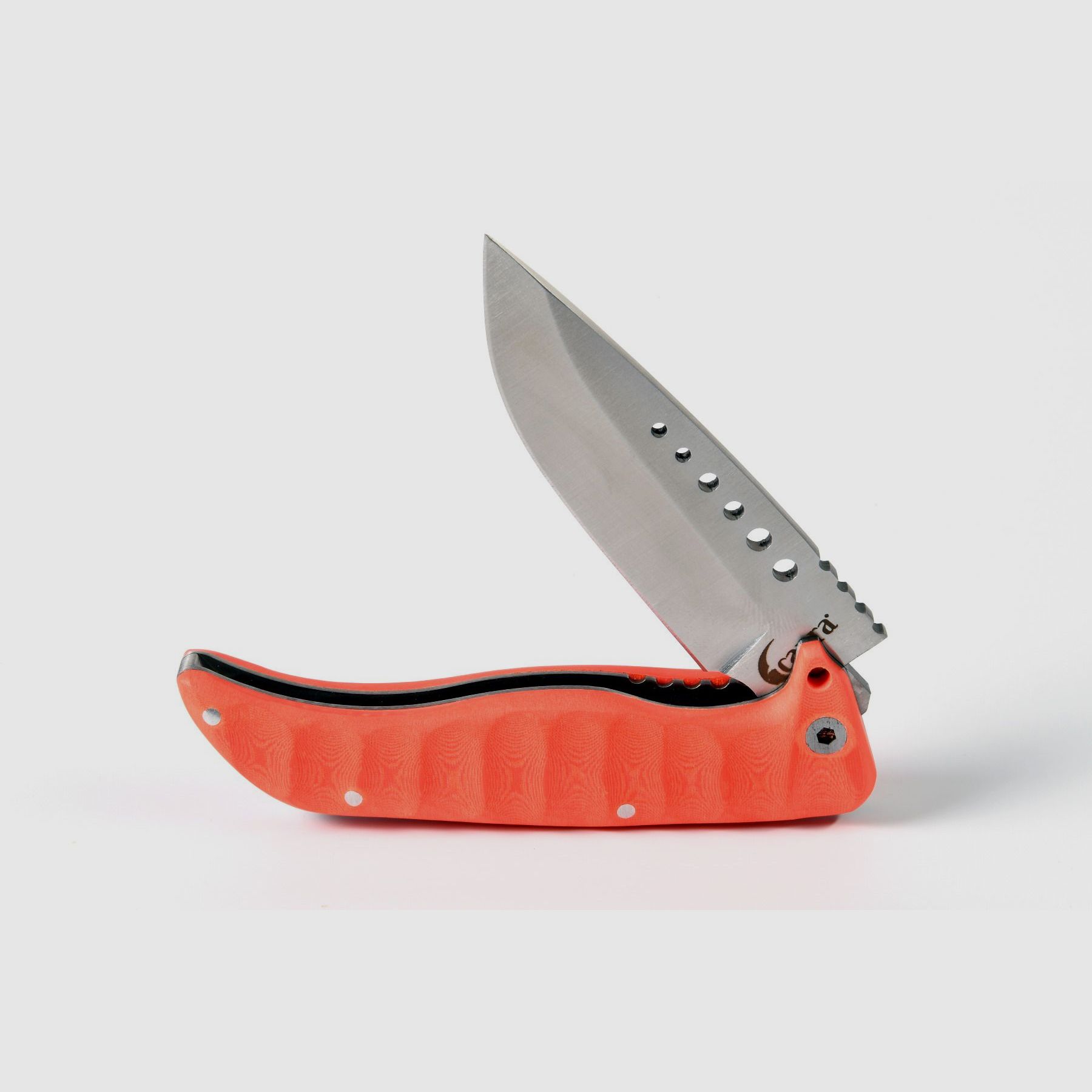 capra Jagd-Klappmesser "UETLIBERG" Micarta orange, Bild 6 von 20