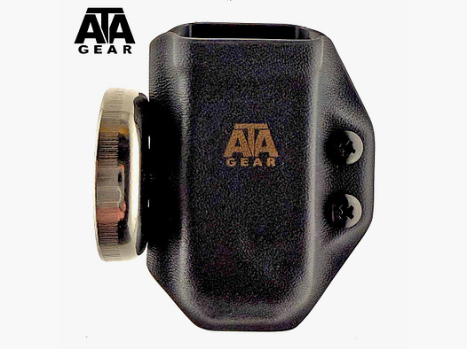 ATA-GEAR MAGAZINTASCHE MIT MAGNET ver. 2 GLOCK 17/22/47 RIGHT HAND BLACK