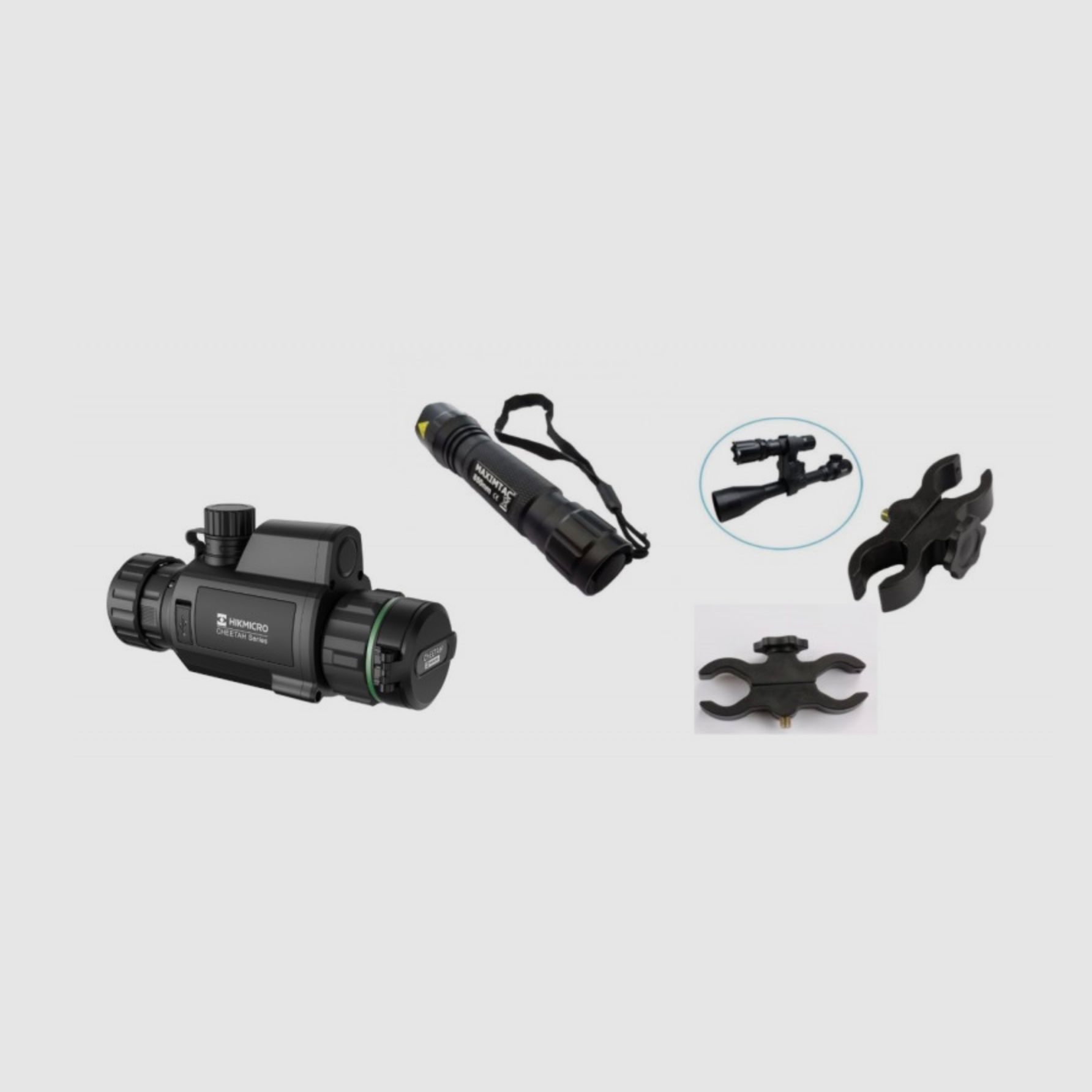 Bundle 50-2-094 Hikmicro Cheetah C32 inkl. Maximtac IR-Strahler 940 nm und IR-Klemme