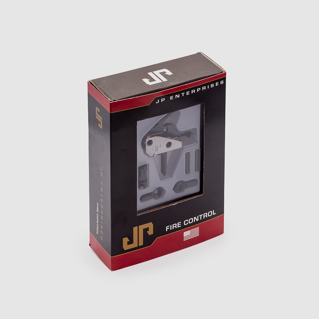 JP Fire Control Module for AR-15 / AR-10 Rifles, Color: Black, Model: Curved, image 3 of 3