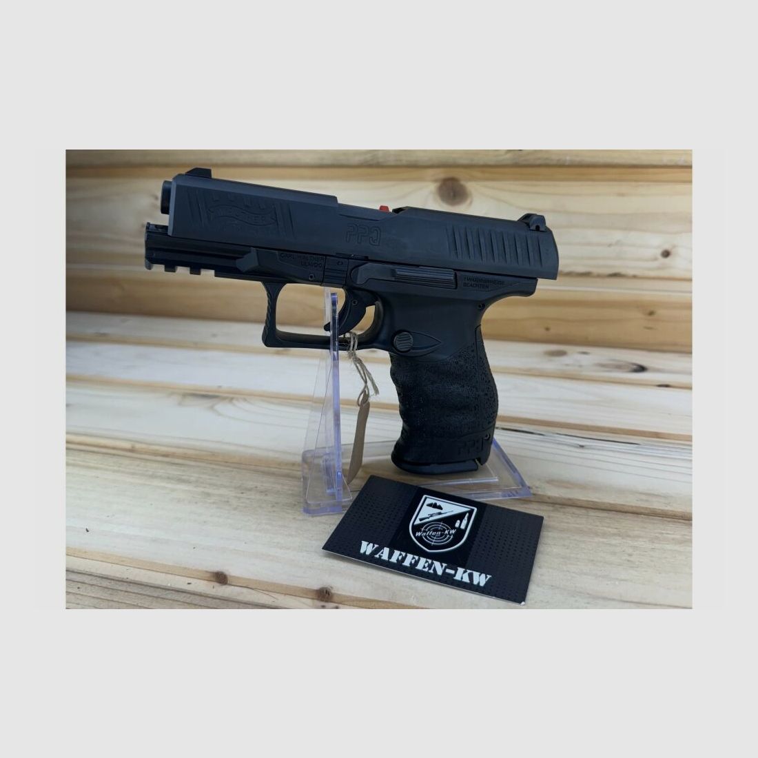 Demonstratiewapen Walther semi-automatische pistool PPQ M2B 9x19 PS 4" 15R17R INT 9mm L 9mmLuger, afbeelding 4 van 4