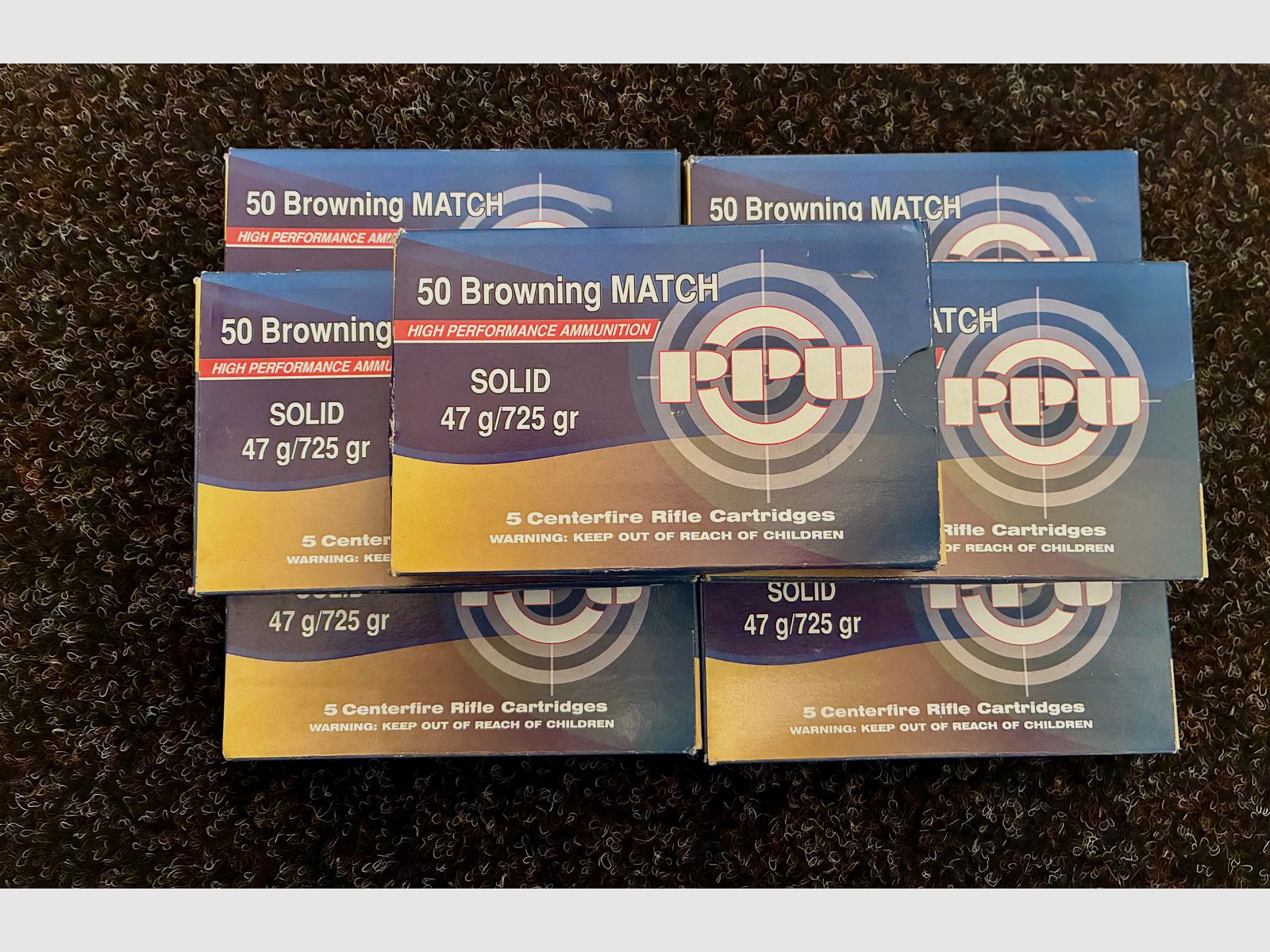 Steyr HS .50 BMG inkl. Optik, Transportkoffer und Munition