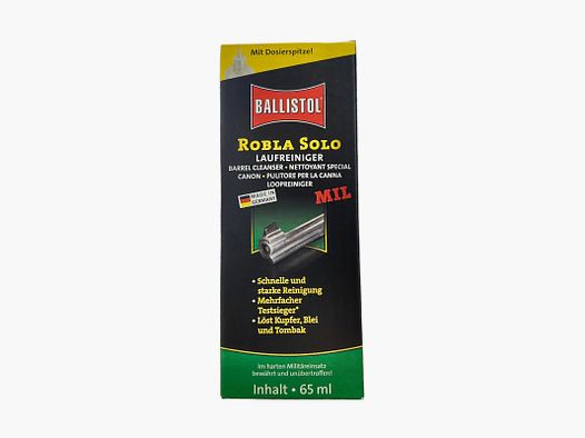 Solvente Robla Solo canne Ballistol
