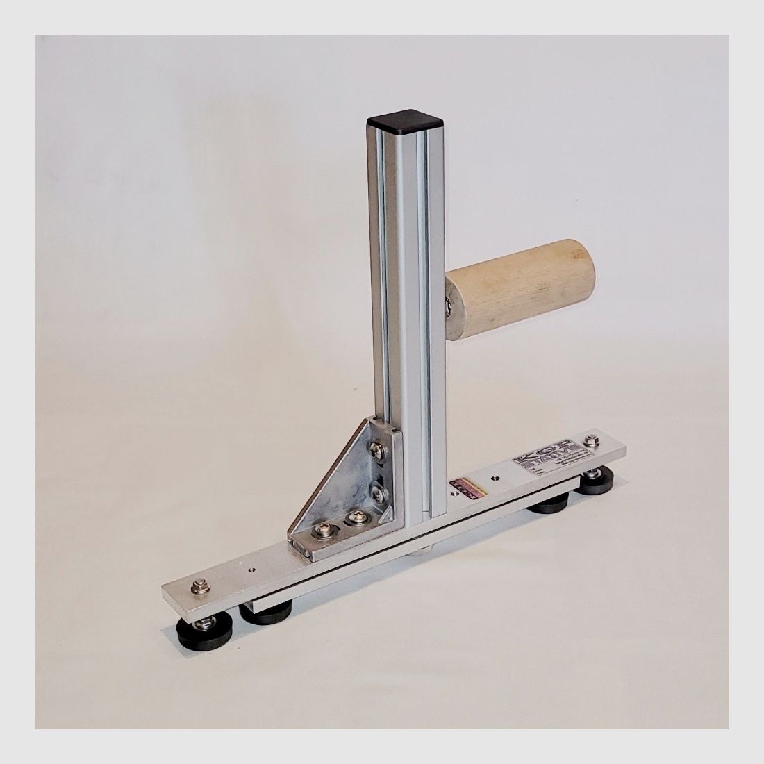 KGF Auflagestativ - Auflageständer Alu X-300-Basic klappbar mit Buchenholz-Auflage 