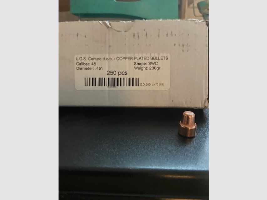 Patronen .45 ACP