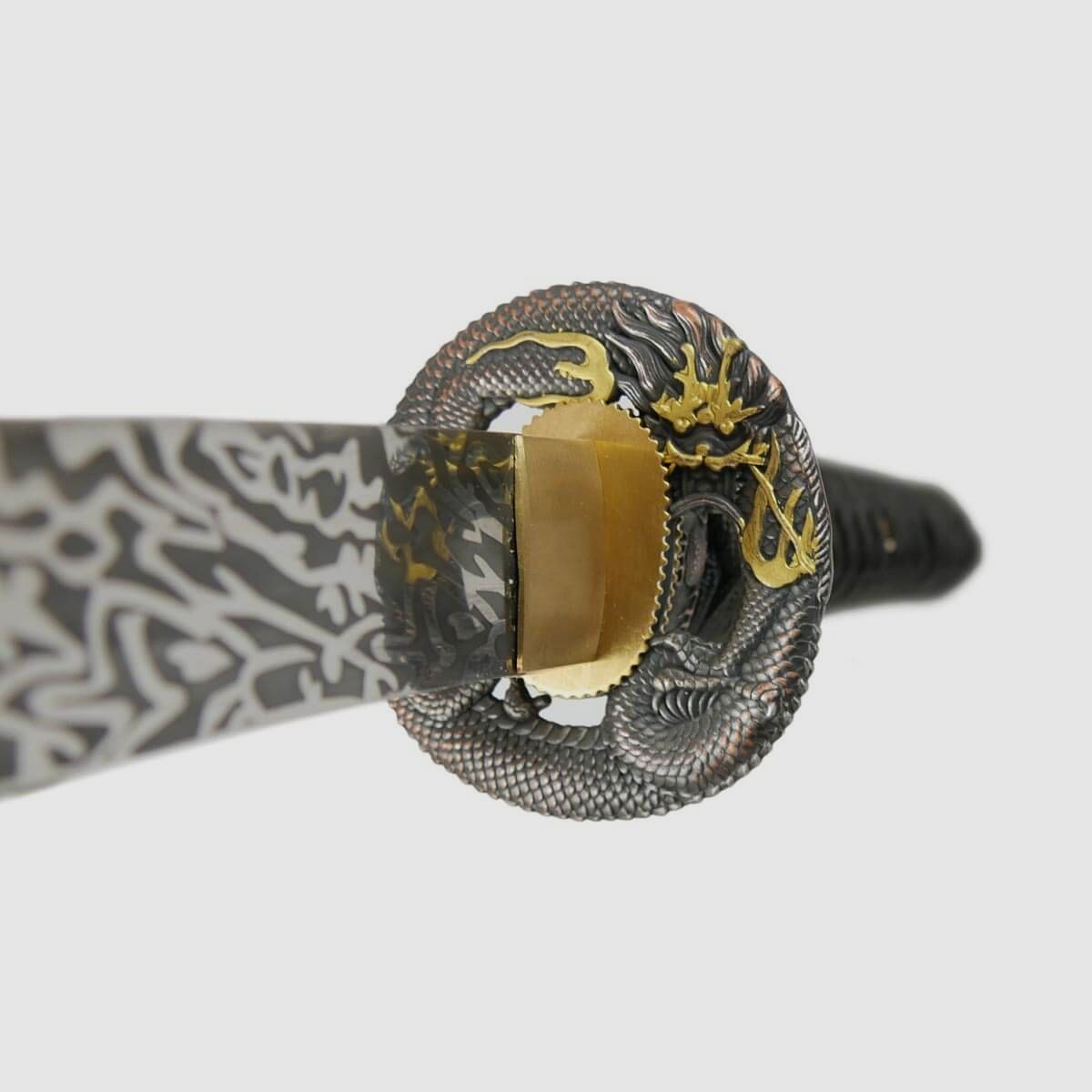 PTL Sports Iaito Katana mit Damaszener-Optik