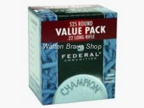 FEDERAL .22lr KK-PATRONY HV Miedź 36gr HP 525 sztuk