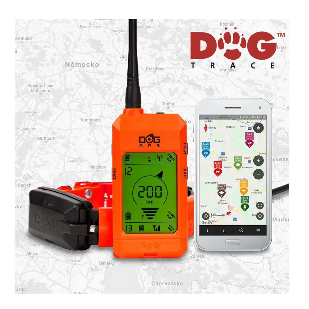 Dogtrace GPS X30 (afstandsbediening + halsband + oplader), afbeelding 1 van 6