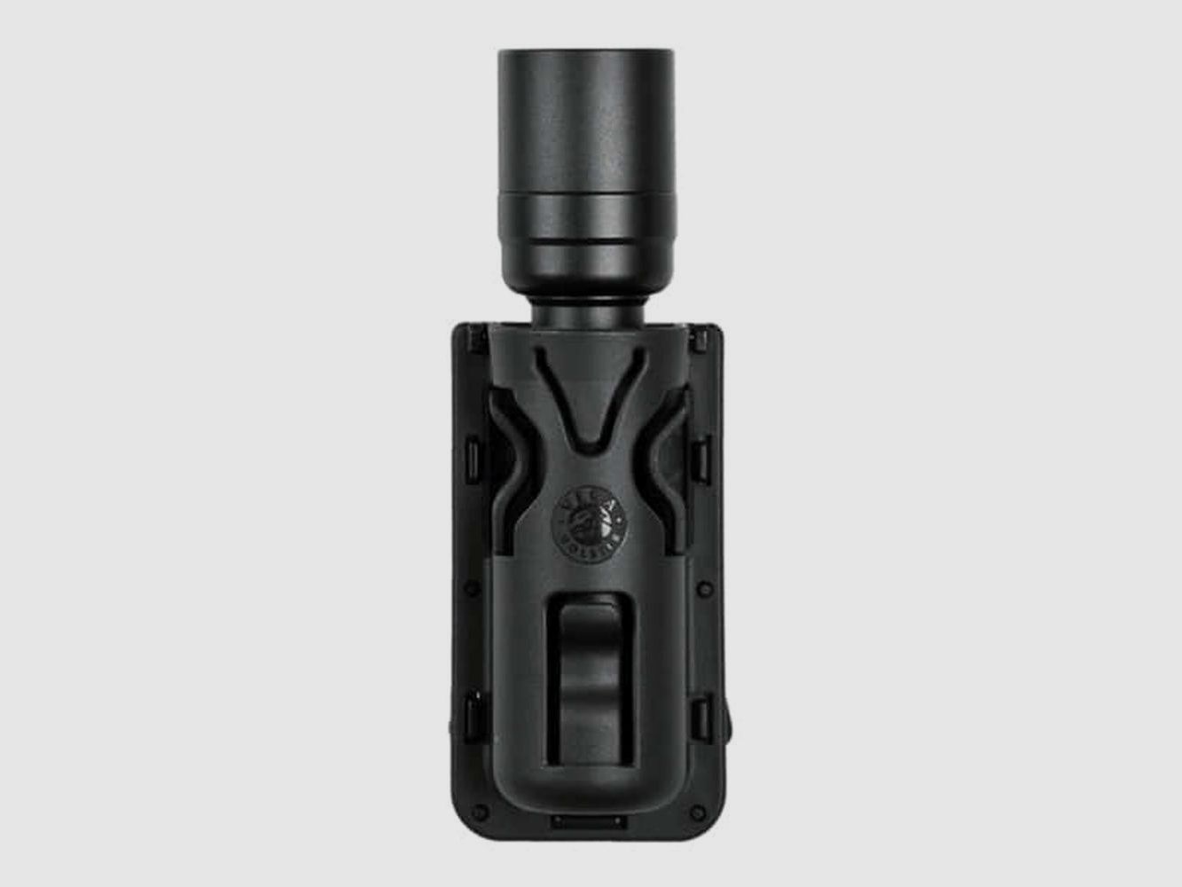 Rotatable Polymer Lamp Holder VEGA - Black - 360° Rotation - Secure and Practical Mounting, image 1 of 5