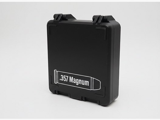 Filamelt Munitionsbox / 357 Magnum / 'Klapp- / Rastdeckel' / Patronenbox, Ammo Box