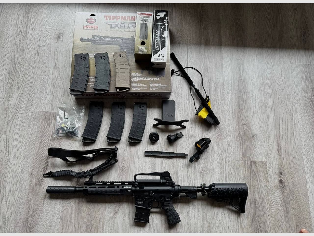 Tippmann TMC ELITE mit Zubehör 