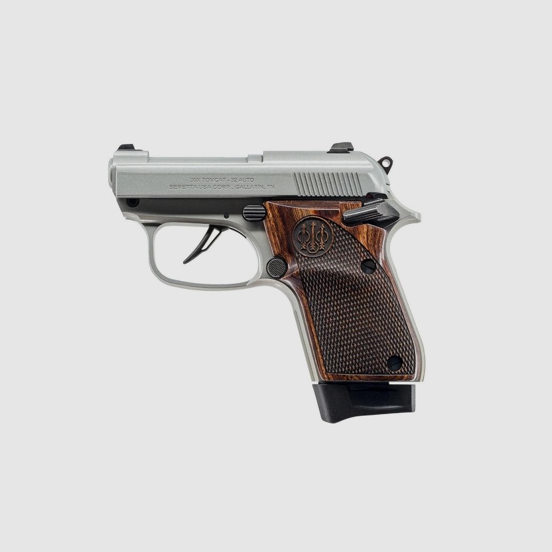 Beretta 30X Tomcat Inox/Black Wood Grip 32 ACP, imagen 1 de 4