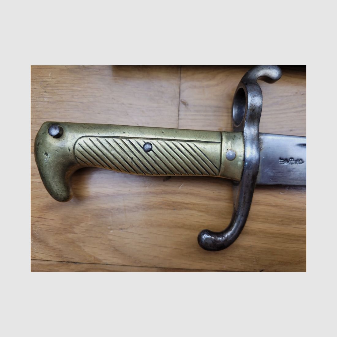 Baïonnette de Fusiller 1860 – Infanterie Marine Prusse – au numéro – W68 “Clauberg + Chevalier” – TBE, image 8 sur 17