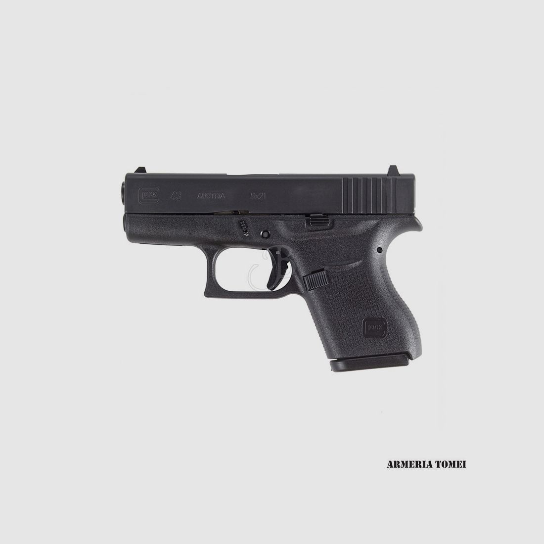 PISTOL – GLOCK SEMIAUTO MOD.43 CAL.9X21 +1C, image 1 of 2