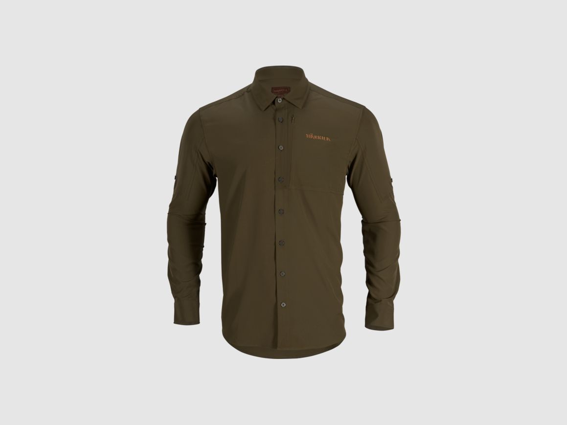 Härkila Trail Summer Anti-Tick Shirt Green, image 1 of 3