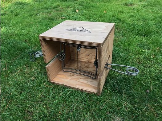 Trapper Box für historische Conibearfalle mittelgroß