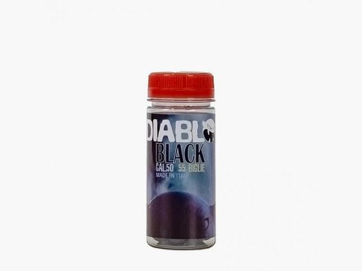 DIABLO GUMMI-GESCHOSSE BLACK Kal. 50 1,6 g (Packung 55 Stk)