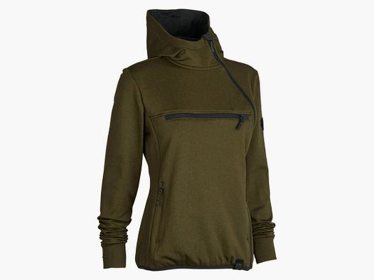 Northern Hunting Damen Fleecehoody Saga Grün