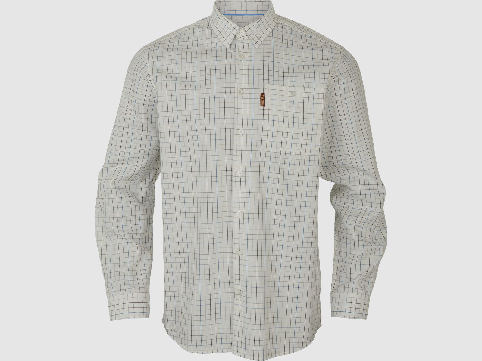 Härkila Hemd Allerston in Strong Blue/White