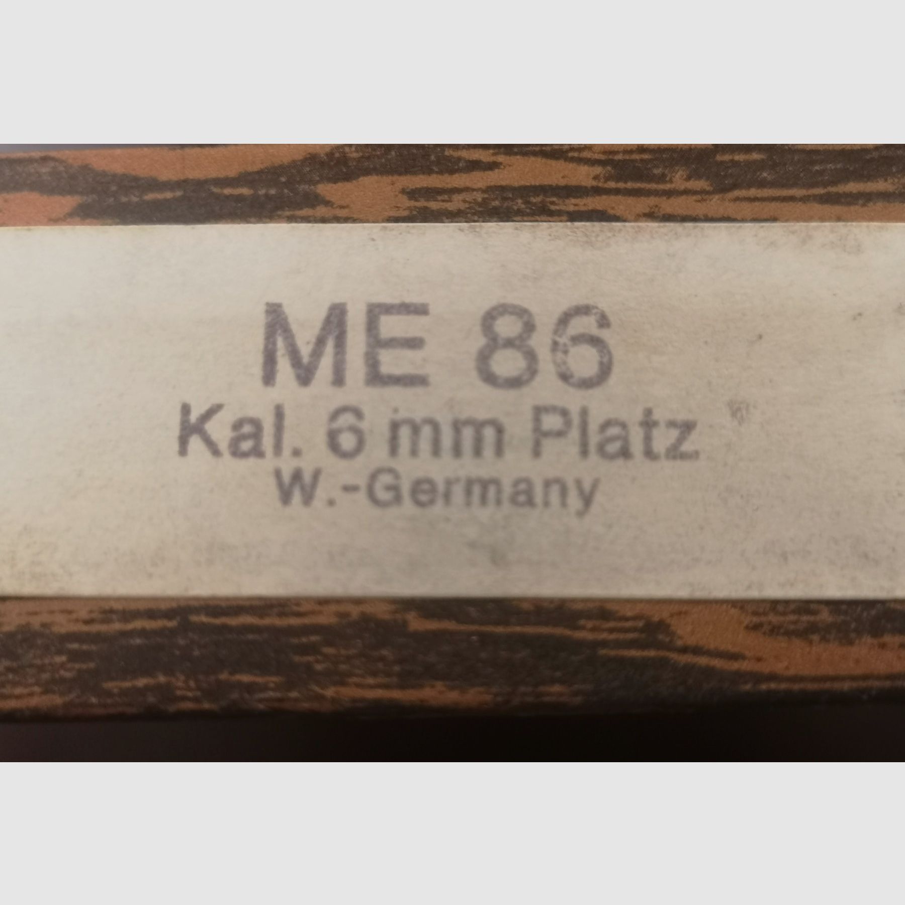 ME 86 Revolver 6mm Flobert mit Wechseltrommel .22  "Sahnestück"