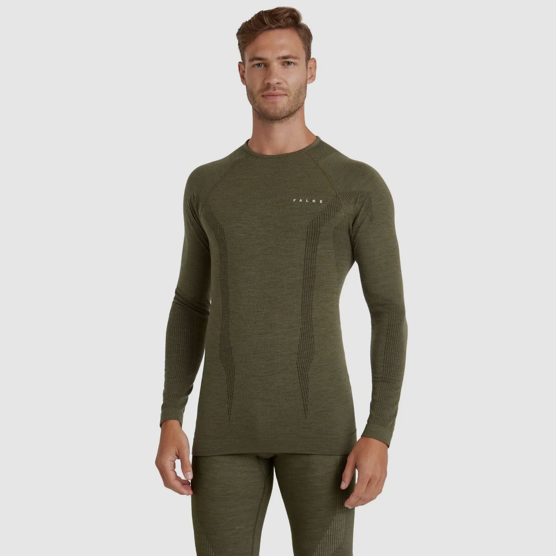 Falke koszulka z długim rękawem Wool-Tech