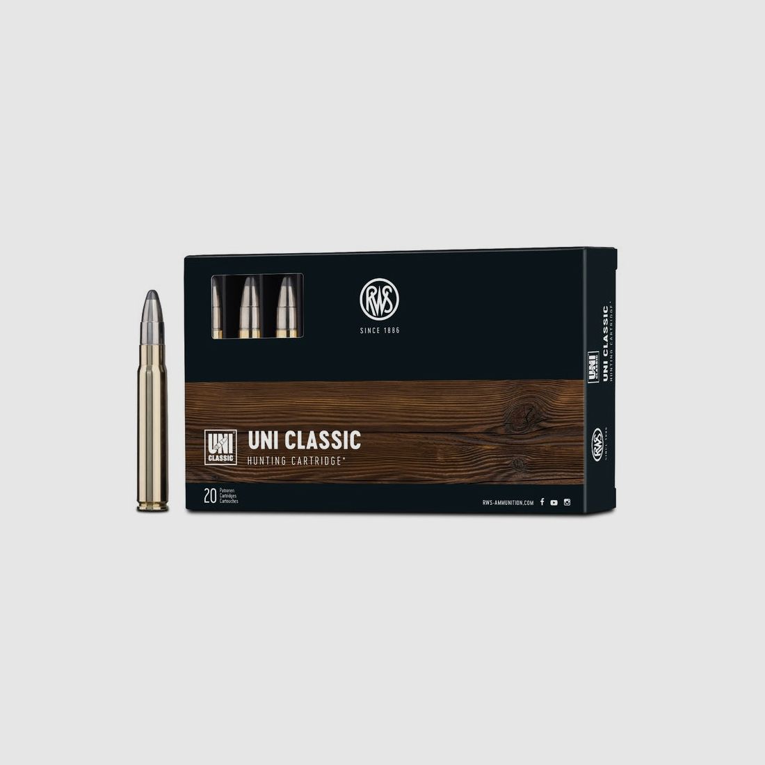 RWS 9,3x62 UNI CLASSIC 19,0g/293gr, Bild 1 von 3