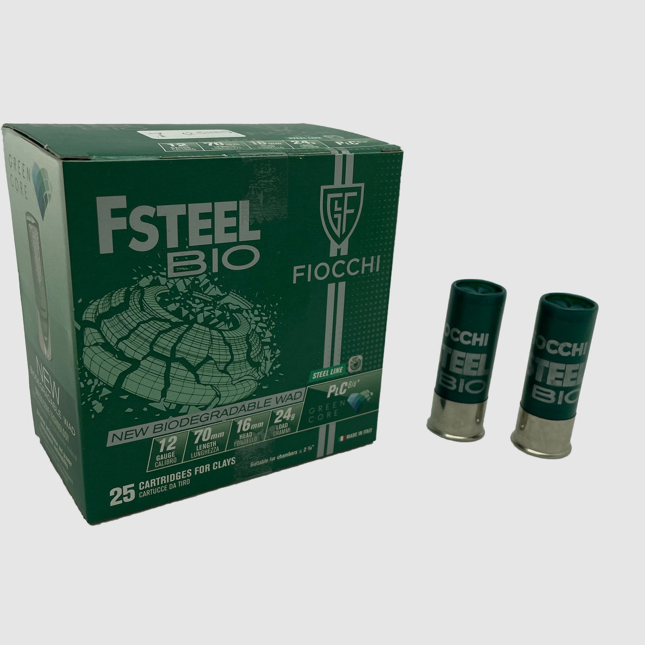 12/70 FIOCCHI FSTEEL BIO 24 g Nr. 7