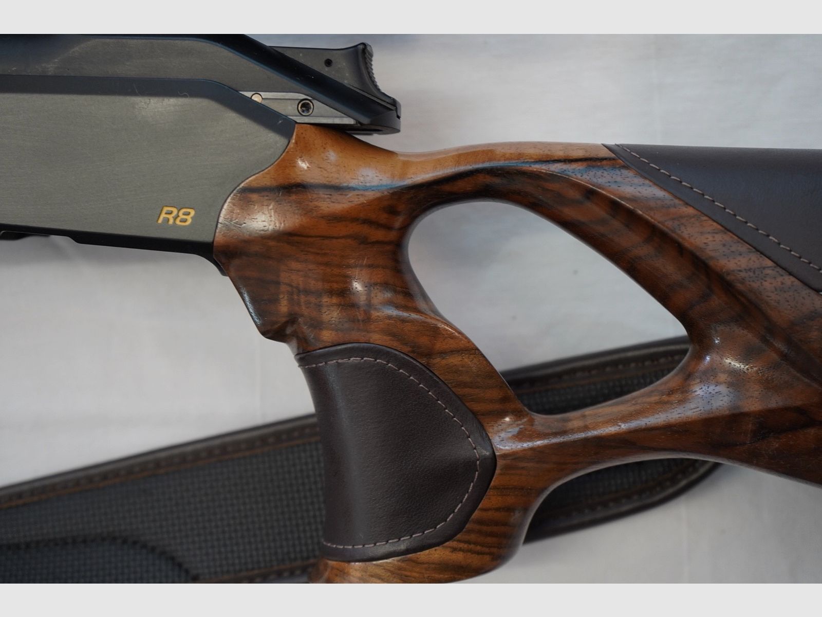 R8 success Leder, Holz, Leder, Zielfernrohr Svarovski, Atzl Abzug 