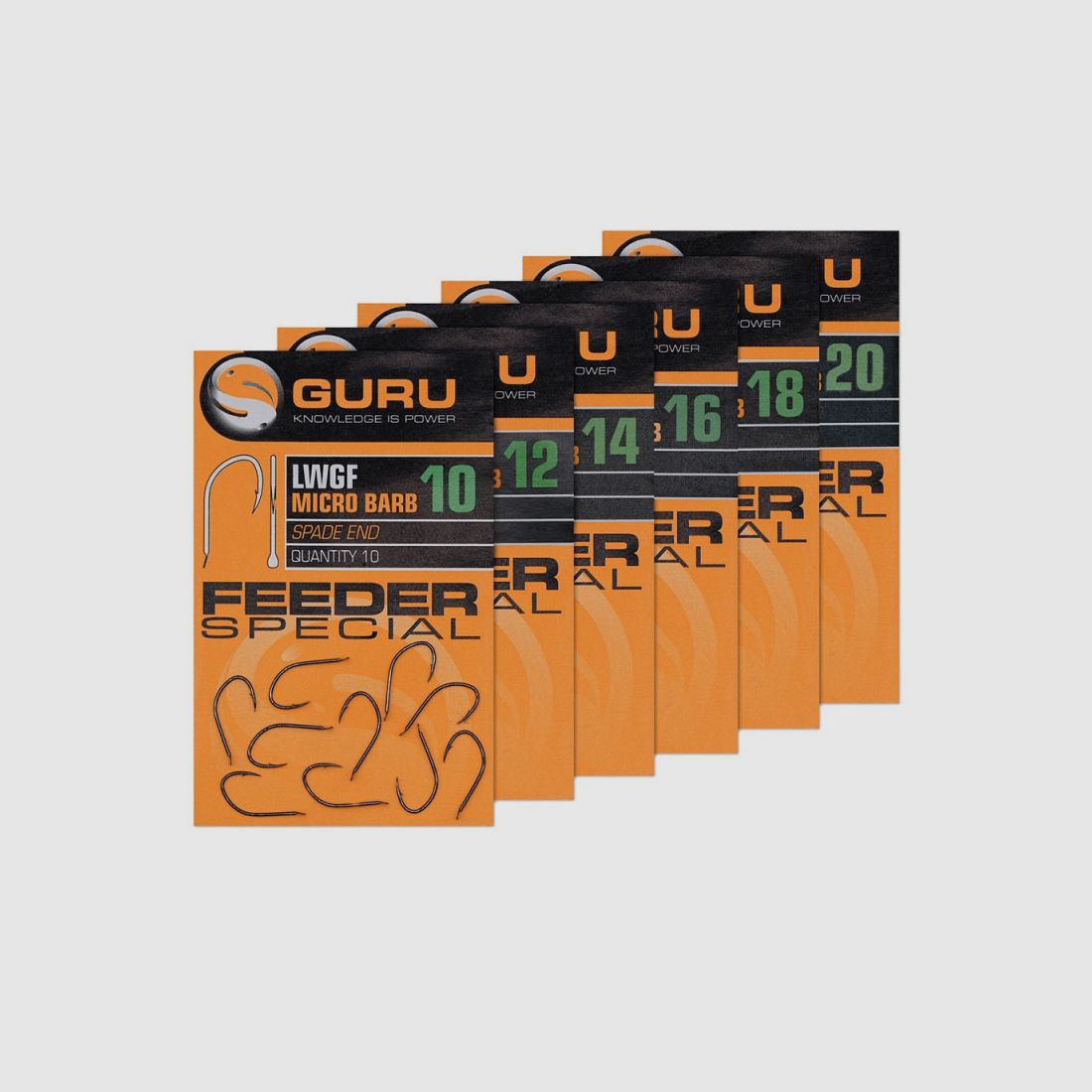 GURU FEEDER SPECIAL HOOK BARBED