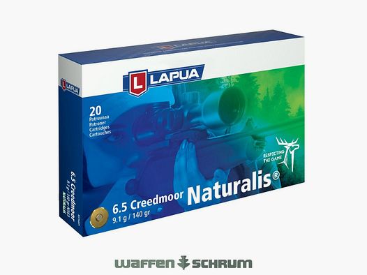 Lapua Naturalis 9,1g - 140gr. 6,5x55SE