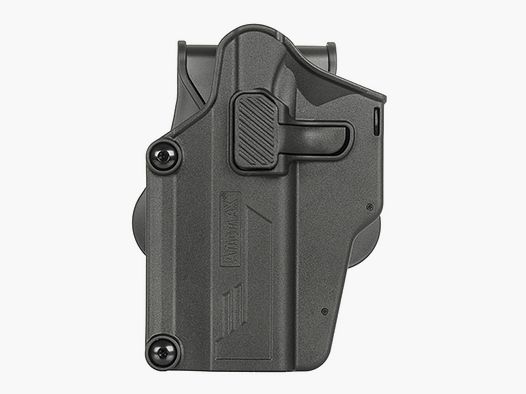 Amomax PER-FIT LINKS universal holster, LEFT-HANDED (BK)