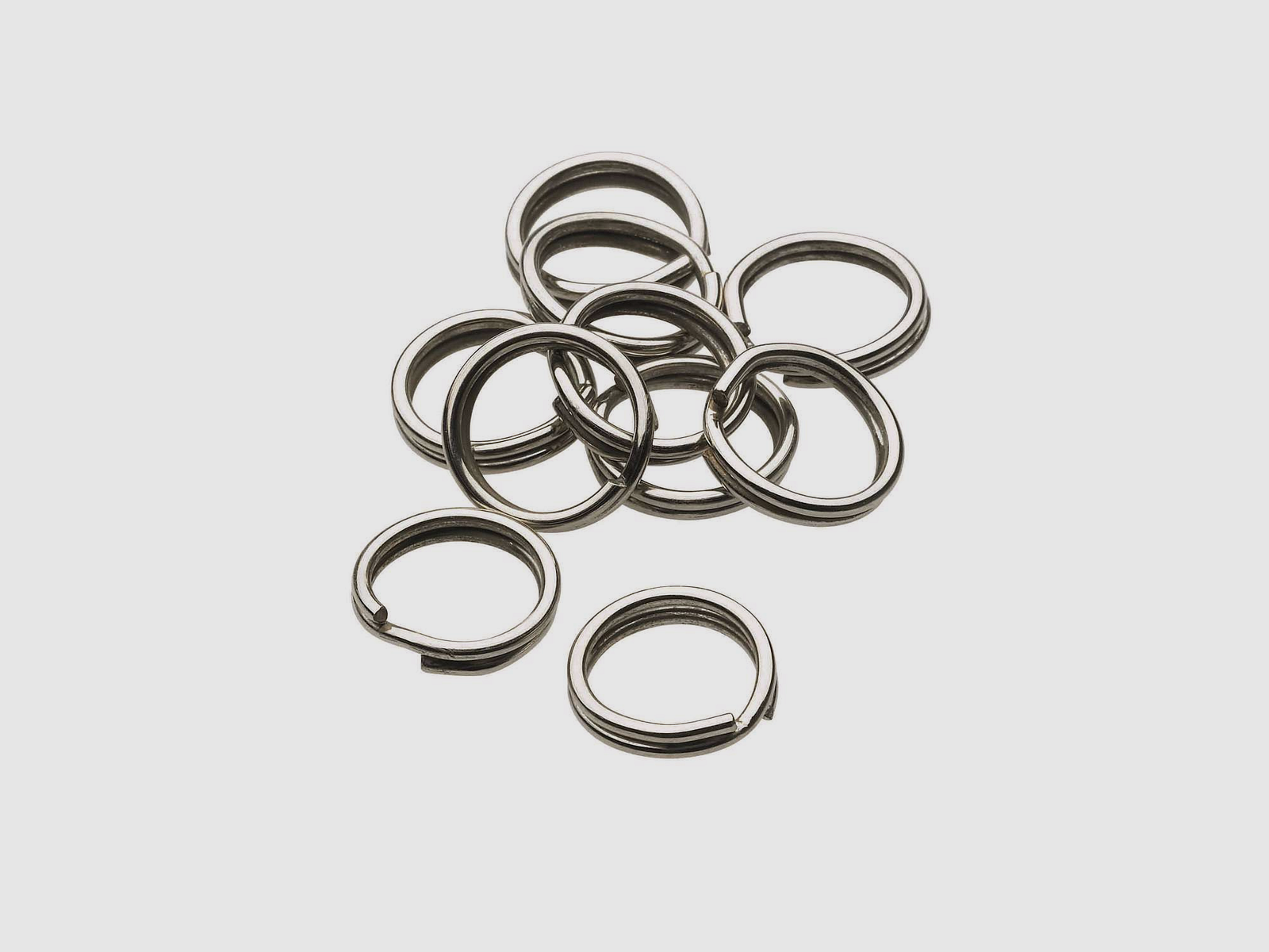Kinetic Stainless Steel Split Ring – 17 mm – 33 kg – 10 pcs.