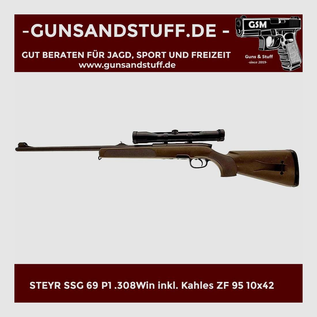 STEYR SSG 69 P1 .308Win inkl. Kahles ZF 95 10×42, Bild 1 von 3
