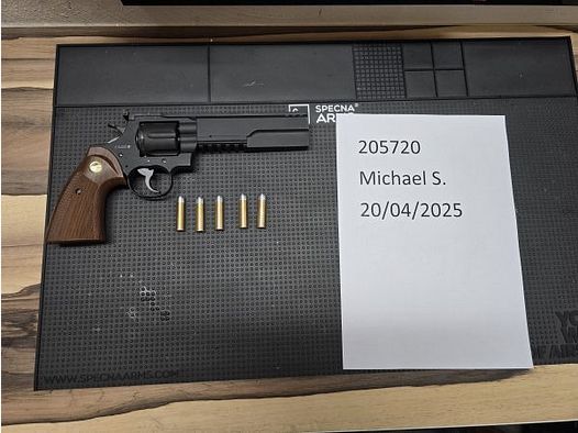 King Arms .357 Python 6 Zoll Evil-Killer Gas-Revolver 6mm BB Airsoft